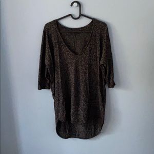 Express long layering tee
